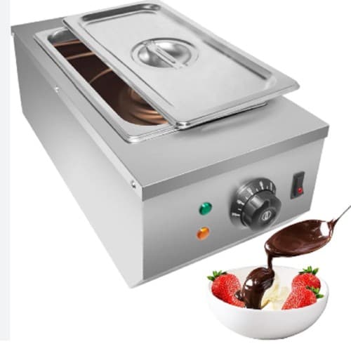 CHOCOLATE MELTING POT -MANUAL CONTROL CHOCOLATE MELTER FOR HOME OR BAKERY USE