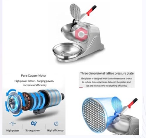 HEAVY DUTY ICE CRUSHER MACHINE